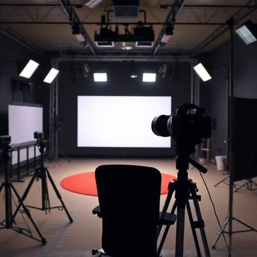 Estudio de televisión profesional